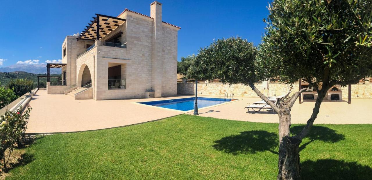 Levanda Luxury Stone Villa Kalyves Exterior photo