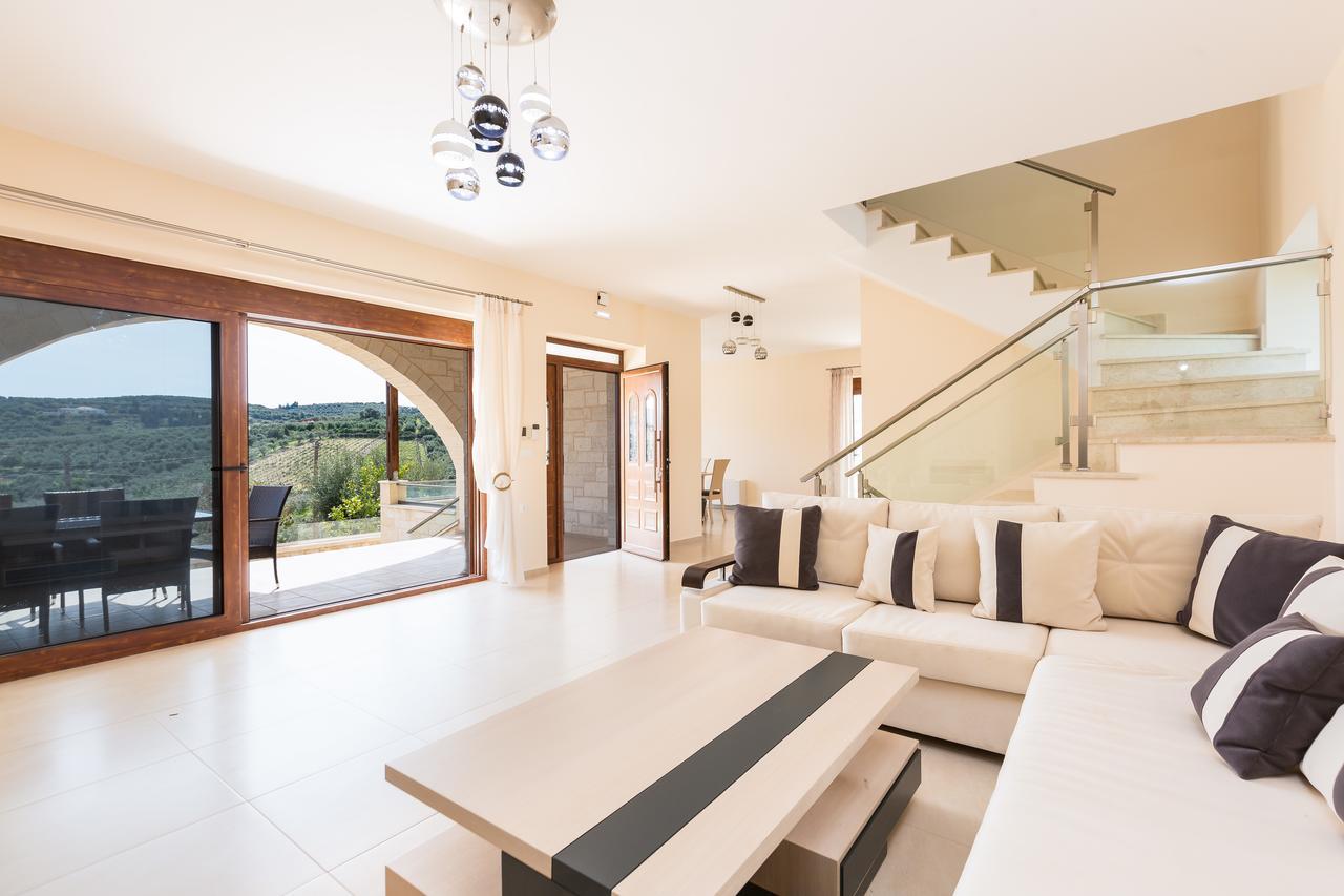 Levanda Luxury Stone Villa Kalyves Exterior photo