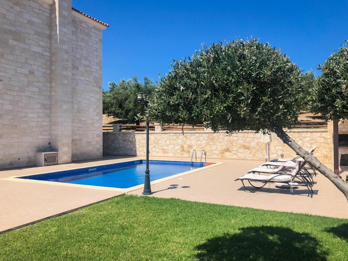 Levanda Luxury Stone Villa Kalyves Exterior photo