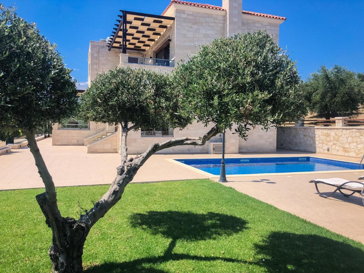 Levanda Luxury Stone Villa Kalyves Exterior photo